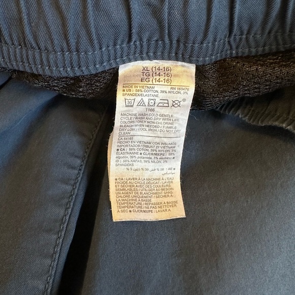 Old Navy Go Dry boys jogger twill khaki pants THREE pairs XL 14/16 - Picture 5 of 7